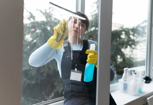 Nettoyage de vitres intérieures et extérieures à Mutrécy
